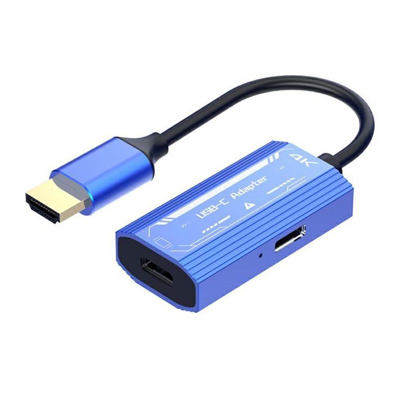 H161 4K 60Hz HDMI Male to Dual Type-C Female Video Adapter Aluminum Alloy Converter As Shown A
H161 4K 60Hz HDMI Male to Dual Type-C Female Video Adapter Aluminum Alloy Converter As Shown A
