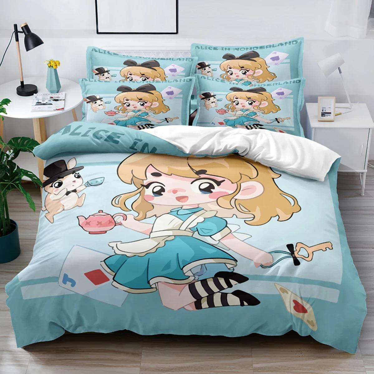 3-piece cartoon anime princess digital printed down duvet cover set,bedding set(1 down duvet cover+2 pillowcases) 135x200cm
3-piece cartoon anime princess digital printed down duvet cover set,bedding set(1 down duvet cover+2 pillowcases) 135x200cm