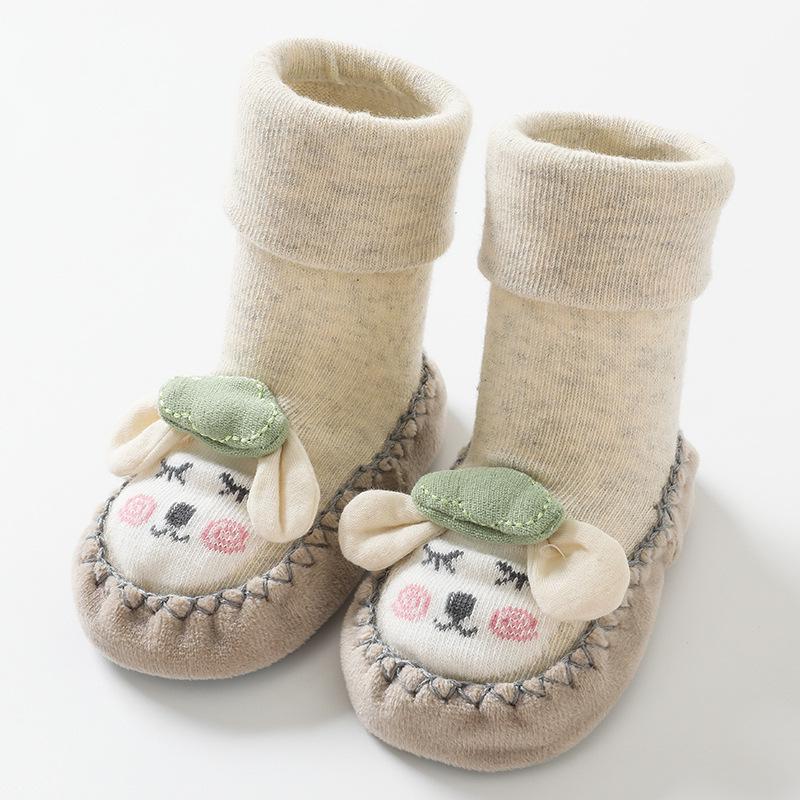Non-Slip Leather Sole Baby Walking Socks with Little Sheep Design 13 (12-18 months) сірий колір
Non-Slip Leather Sole Baby Walking Socks with Little Sheep Design 13 (12-18 months) сірий колір