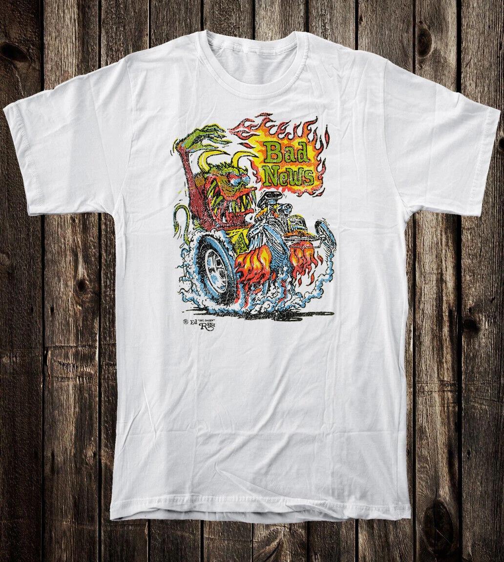 Retro Hot Rod T Shirt Tee 100% Cotton Ed Big Daddy Roth Bad News 3XL
Retro Hot Rod T Shirt Tee 100% Cotton Ed Big Daddy Roth Bad News 3XL