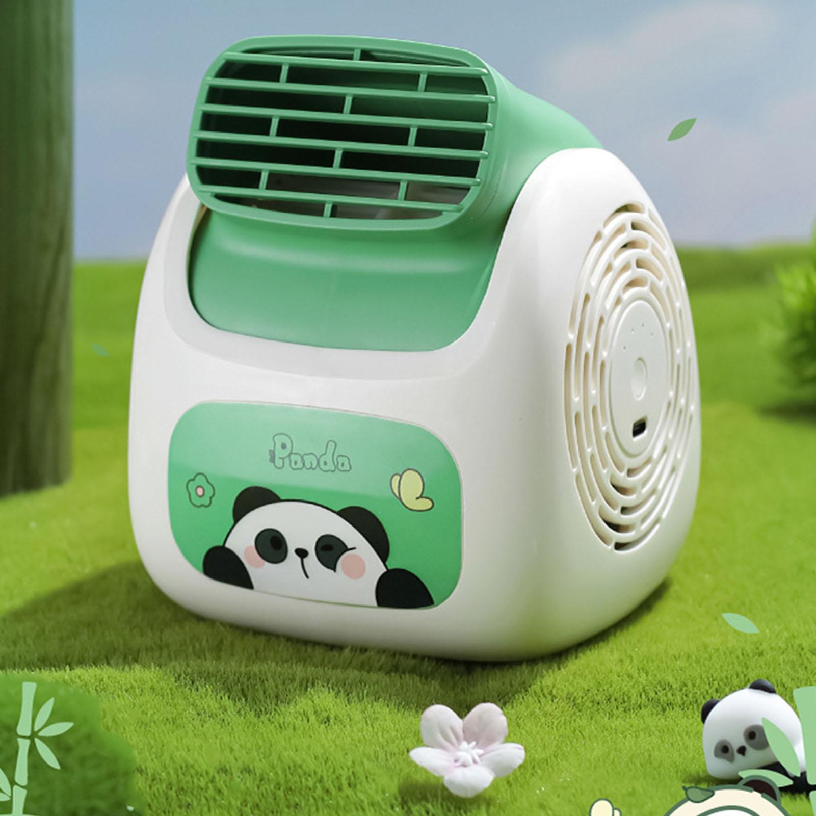 Cartoon Panda Bladeless Desktop Fan 3 Speed USB Rechargeable Silent Office Dormitory Turbine Desk Fan
Cartoon Panda Bladeless Desktop Fan 3 Speed USB Rechargeable Silent Office Dormitory Turbine Desk Fan