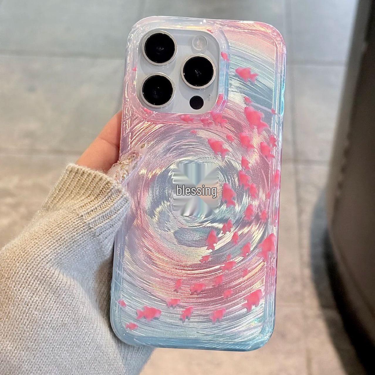 Gradient Swirl Fish School iPhone 14/13 & Apple 16/15 Pro Max Drop-Proof Full Coverage Case iPhone 15
Gradient Swirl Fish School iPhone 14/13 & Apple 16/15 Pro Max Drop-Proof Full Coverage Case iPhone 15