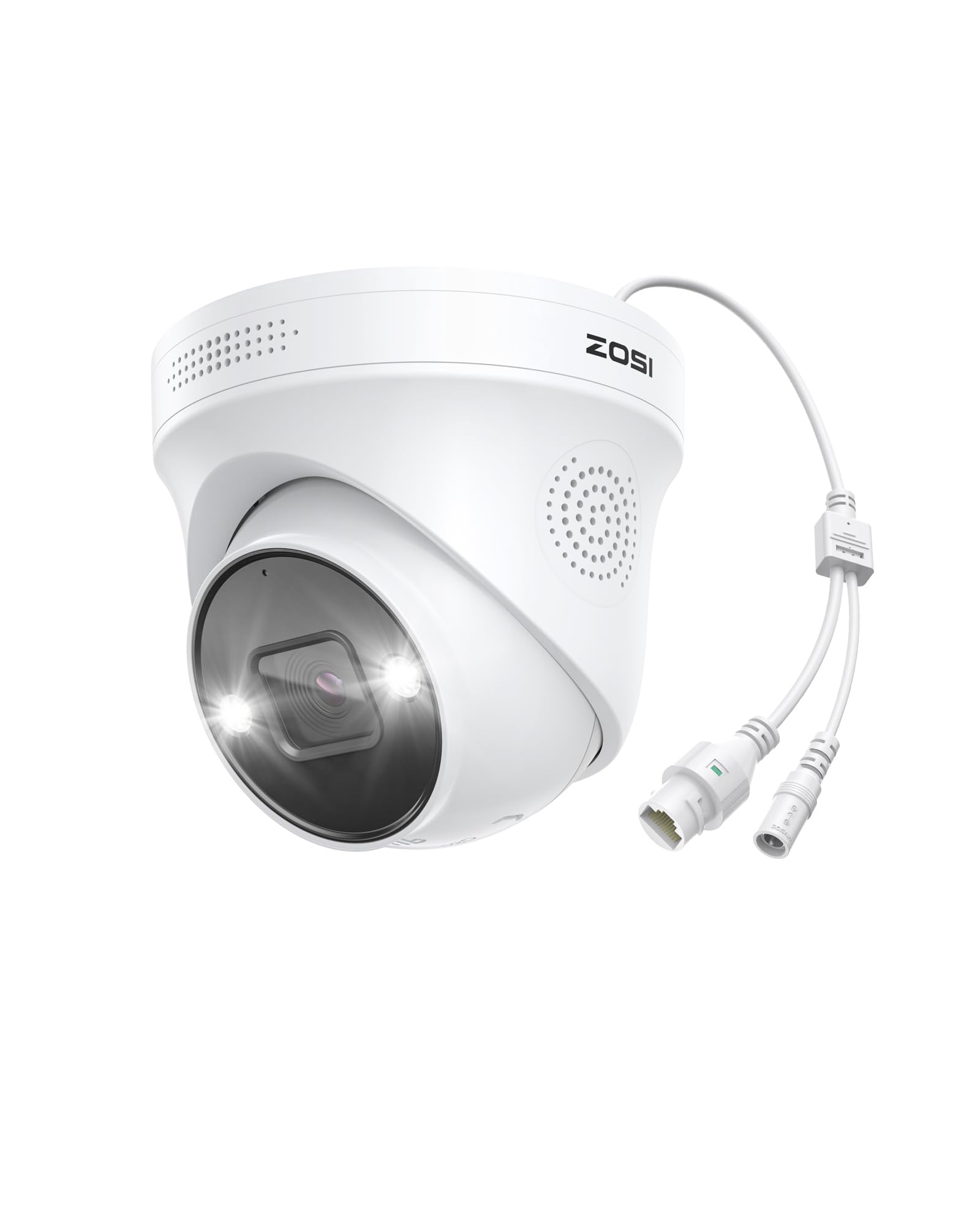 ZOSI Security Camera PoE 8 Megapixels AI Detection Night Vision Shooting Wired PoE Powered Dome Type Outdoor Compatible IP66 Waterproof and Dustproof білий
ZOSI Security Camera PoE 8 Megapixels AI Detection Night Vision Shooting Wired PoE Powered Dome Type Outdoor Compatible IP66 Waterproof and Dustproof білий