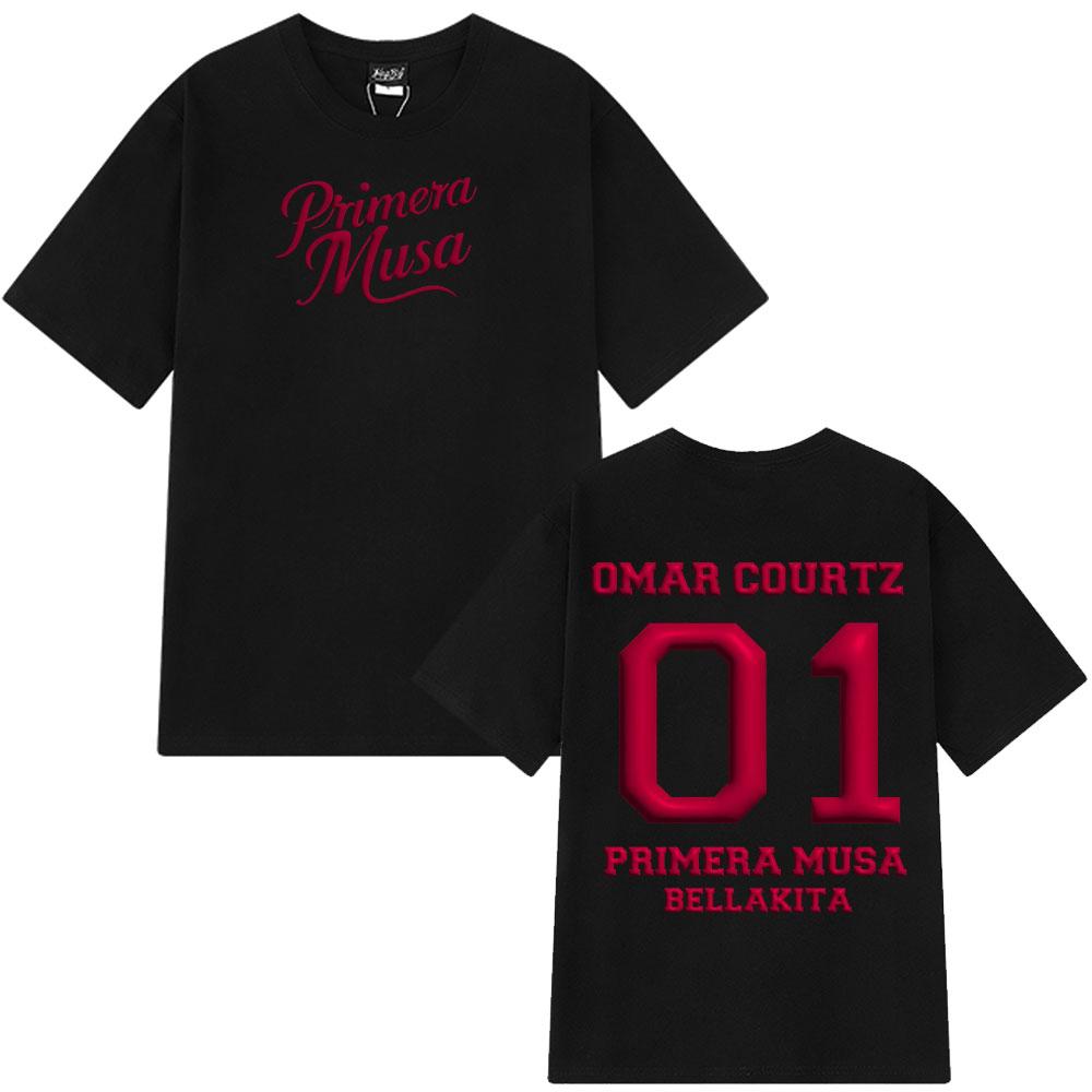 Rapper Omar Courtz Print Fashion Vintage Graphics Tshirt Men Women T-shirts Streetwear Loose Casual High Quality Cotton T-shirts 4XL
Rapper Omar Courtz Print Fashion Vintage Graphics Tshirt Men Women T-shirts Streetwear Loose Casual High Quality Cotton T-shirts 4XL