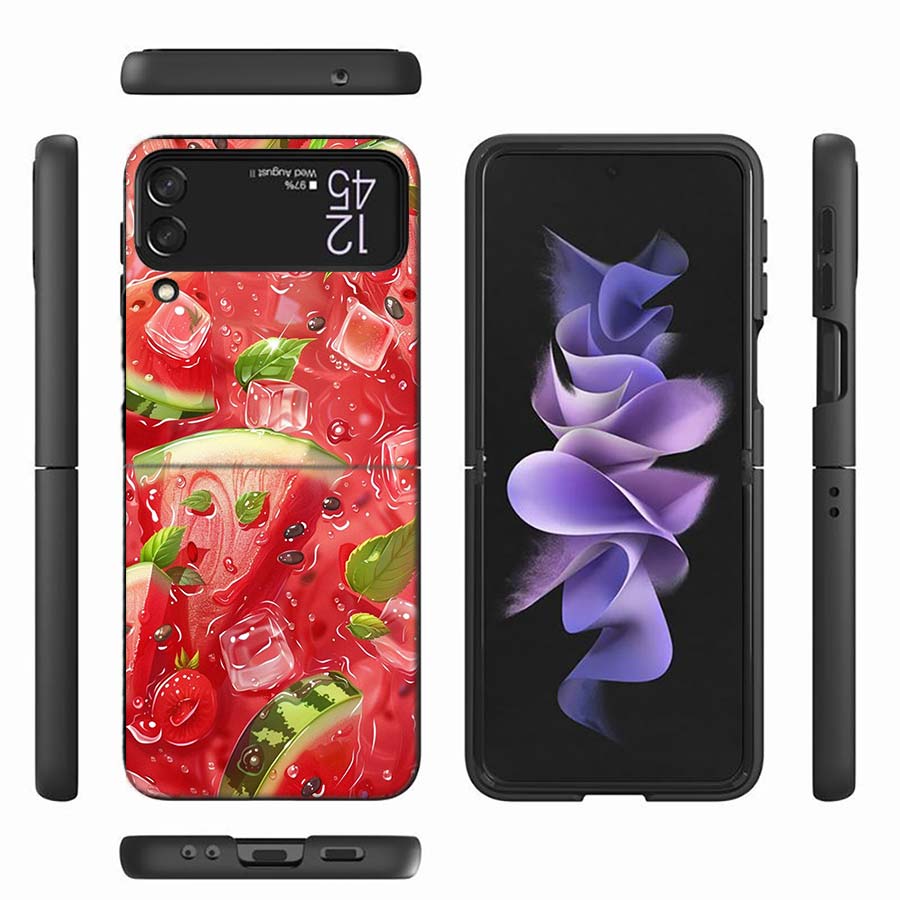Летний арбузный чехол для телефона Samsung Z Flip 6 7 5G Z Flip 5 Galaxy Z Flip 3 4 5G ZFlip Ударопрочный Жесткий чехол TPU PC Co Galaxy Z Flip 5 5G
Летний арбузный чехол для телефона Samsung Z Flip 6 7 5G Z Flip 5 Galaxy Z Flip 3 4 5G ZFlip Ударопрочный Жесткий чехол TPU PC Co Galaxy Z Flip 5 5G
