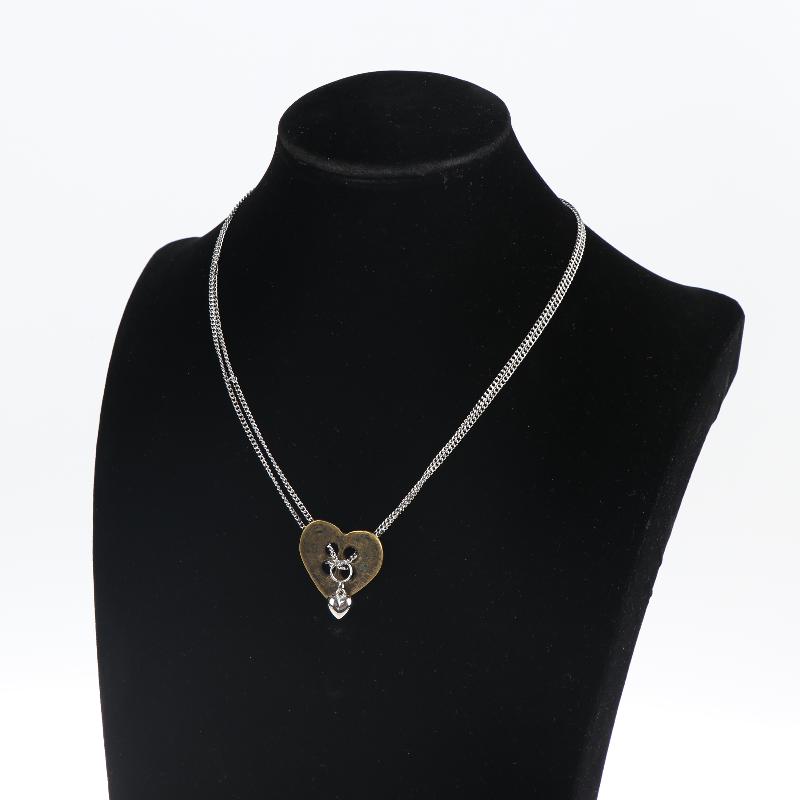 Retro Exaggerated Antique Bronze Heart Button Pendant Necklace Chain Women S Party Jewelry Choker Gift 1pcs
Retro Exaggerated Antique Bronze Heart Button Pendant Necklace Chain Women S Party Jewelry Choker Gift 1pcs