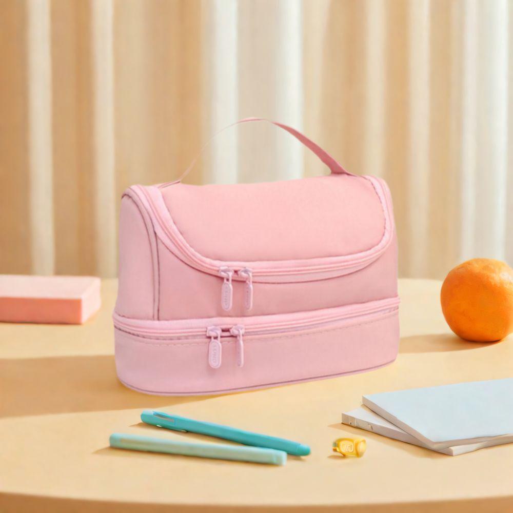 Large Capacity Pencil Case Solid Color Stationery Storage Pouch Handheld Pen Bag for Home зелений
Large Capacity Pencil Case Solid Color Stationery Storage Pouch Handheld Pen Bag for Home зелений