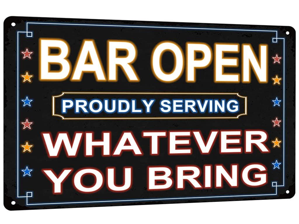 Decor Bar Open Tin Signs Metal Signs For Home Wall Backyard Cafes Bar Man Cave 20x30cm(7.8x11.8inch)
Decor Bar Open Tin Signs Metal Signs For Home Wall Backyard Cafes Bar Man Cave 20x30cm(7.8x11.8inch)
