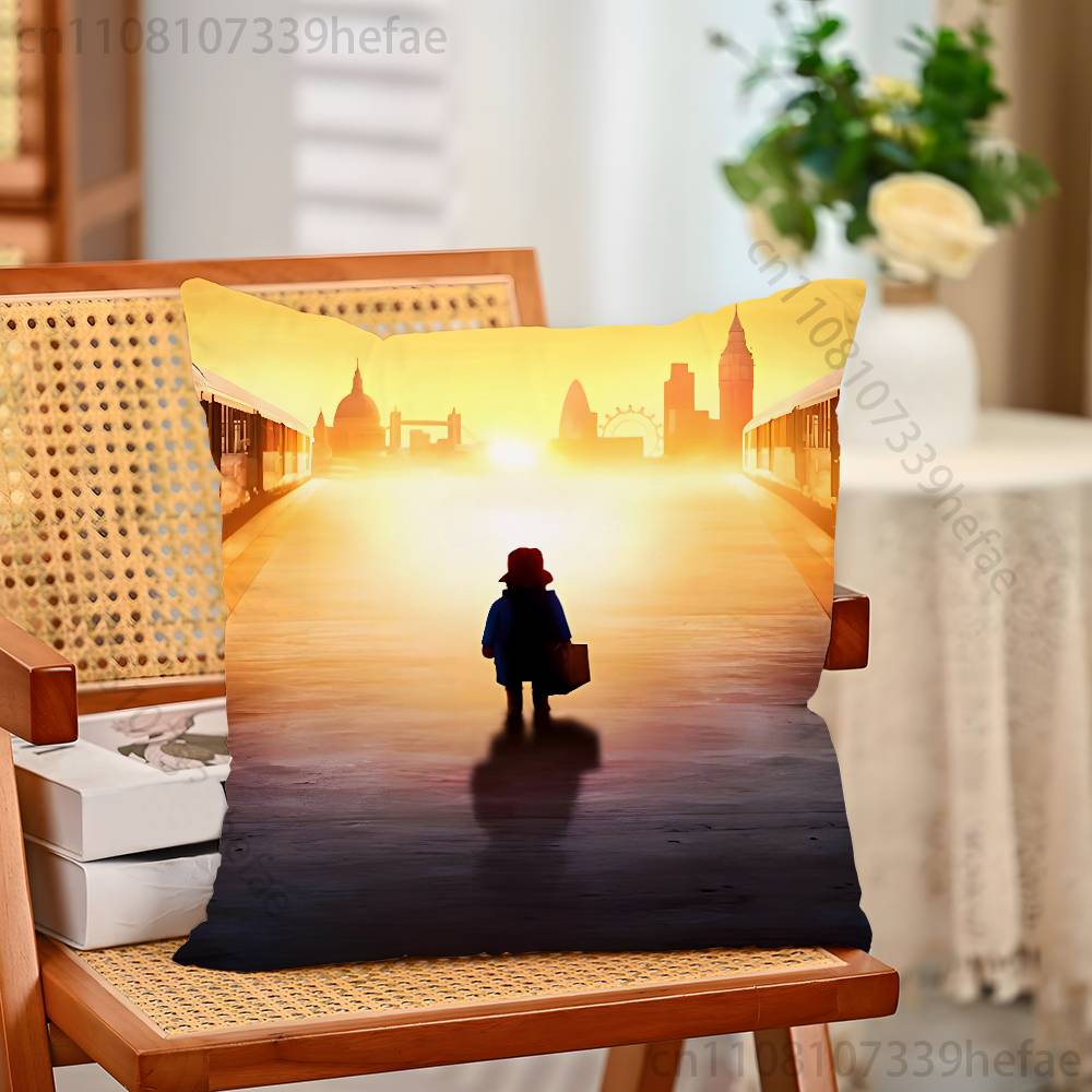 PPaddington BBears Cute Pillow Cases for Bedroom Living Room Sofa Home Decor Polyester Cushion Cover with Zipper 30x30cm
PPaddington BBears Cute Pillow Cases for Bedroom Living Room Sofa Home Decor Polyester Cushion Cover with Zipper 30x30cm