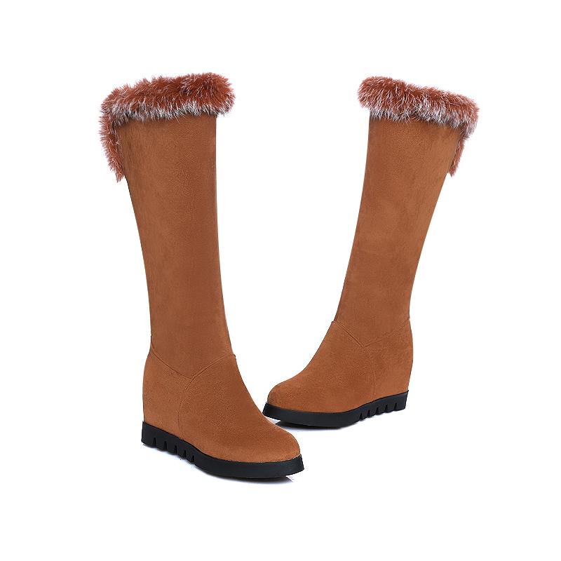 Женские сапоги на каблуке с уклоном, новые однотонные сапоги большого размера из плюша среднего размера на осень и зиму 41
Женские сапоги на каблуке с уклоном, новые однотонные сапоги большого размера из плюша среднего размера на осень и зиму 41