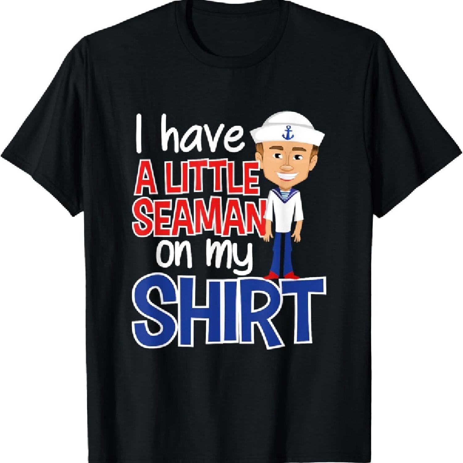 I Have A Little Seaman on my Funny Adult Humor T-Shirt XXXXXL чёрный
I Have A Little Seaman on my Funny Adult Humor T-Shirt XXXXXL чёрный
