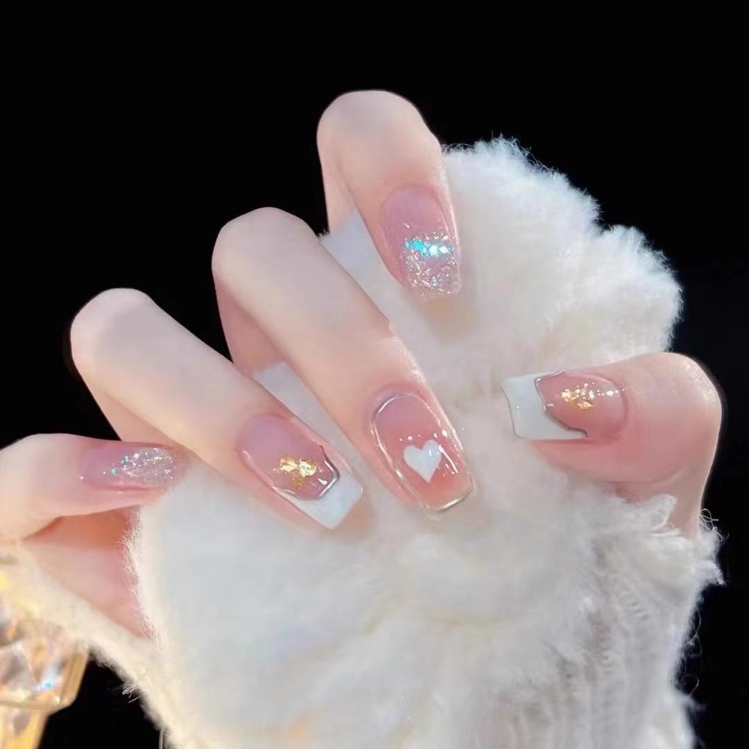 Pure Hand-made Phototherapy Nail Art, Heart-pounding Wear Nail Product, Reused Nail Art Patch To Show Whiteness extra small xs
Pure Hand-made Phototherapy Nail Art, Heart-pounding Wear Nail Product, Reused Nail Art Patch To Show Whiteness extra small xs