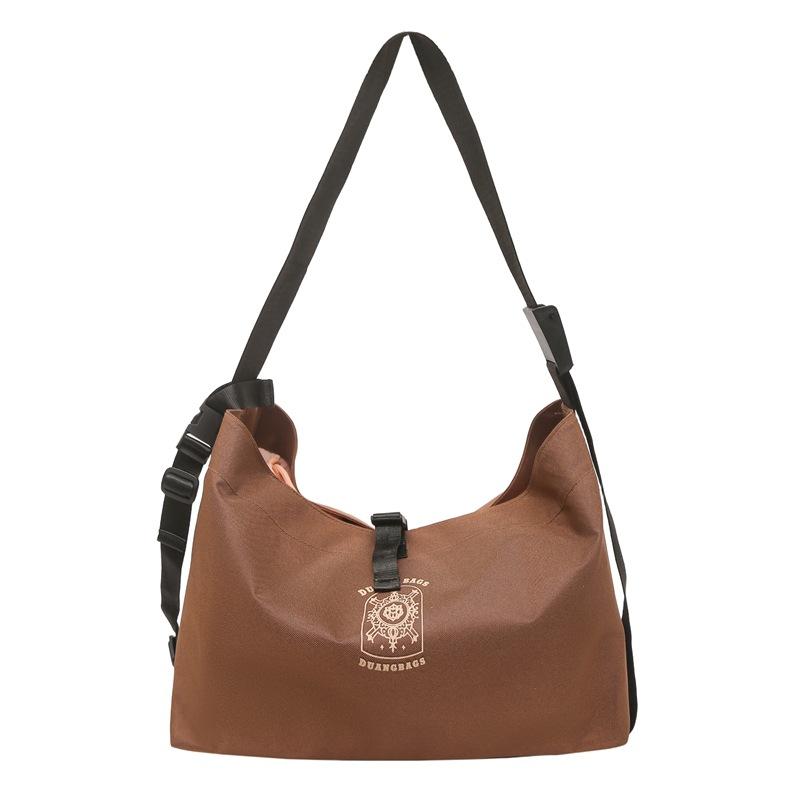 Solid Color Nylon Bag Women s Sports Crossbody Bag Men s Large Capacity Shoulder Bag коричневий
Solid Color Nylon Bag Women s Sports Crossbody Bag Men s Large Capacity Shoulder Bag коричневий