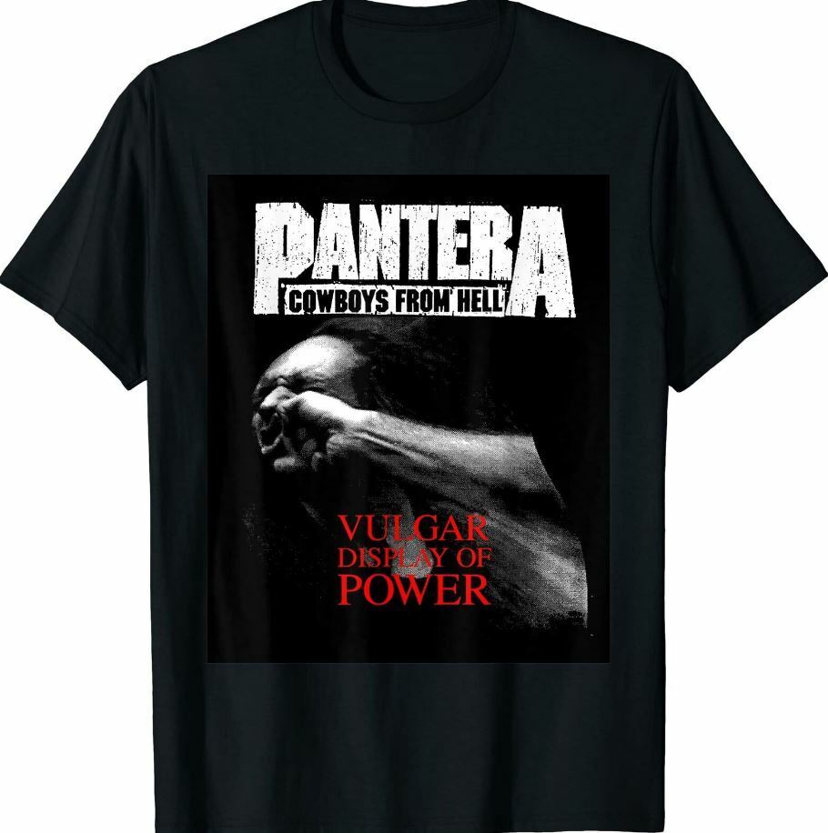 Pantera Официальный вульгарный показ Power Футболка Мужчины Короткие Мягкие Легкие Мужские Свободные Мягкие Полиэфирные Футболки
Pantera Официальный вульгарный показ Power Футболка Мужчины Короткие Мягкие Легкие Мужские Свободные Мягкие Полиэфирные Футболки