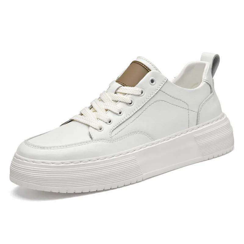 Модная брендовая повседневная обувь из натуральной кожи, мужские оксфордские туфли на толстой подошве, мужская вулканизированная обувь, мягкая обувь для скейтборда 45 белый
Модная брендовая повседневная обувь из натуральной кожи, мужские оксфордские туфли на толстой подошве, мужская вулканизированная обувь, мягкая обувь для скейтборда 45 белый