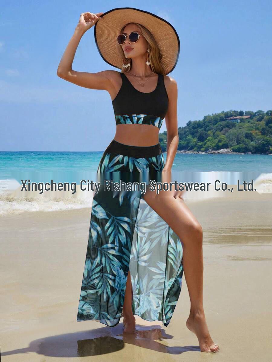 Женский купальник-тройка 2024: Бикини, Пляжное длинное платье и Накидка XL павлин голубой
Женский купальник-тройка 2024: Бикини, Пляжное длинное платье и Накидка XL павлин голубой