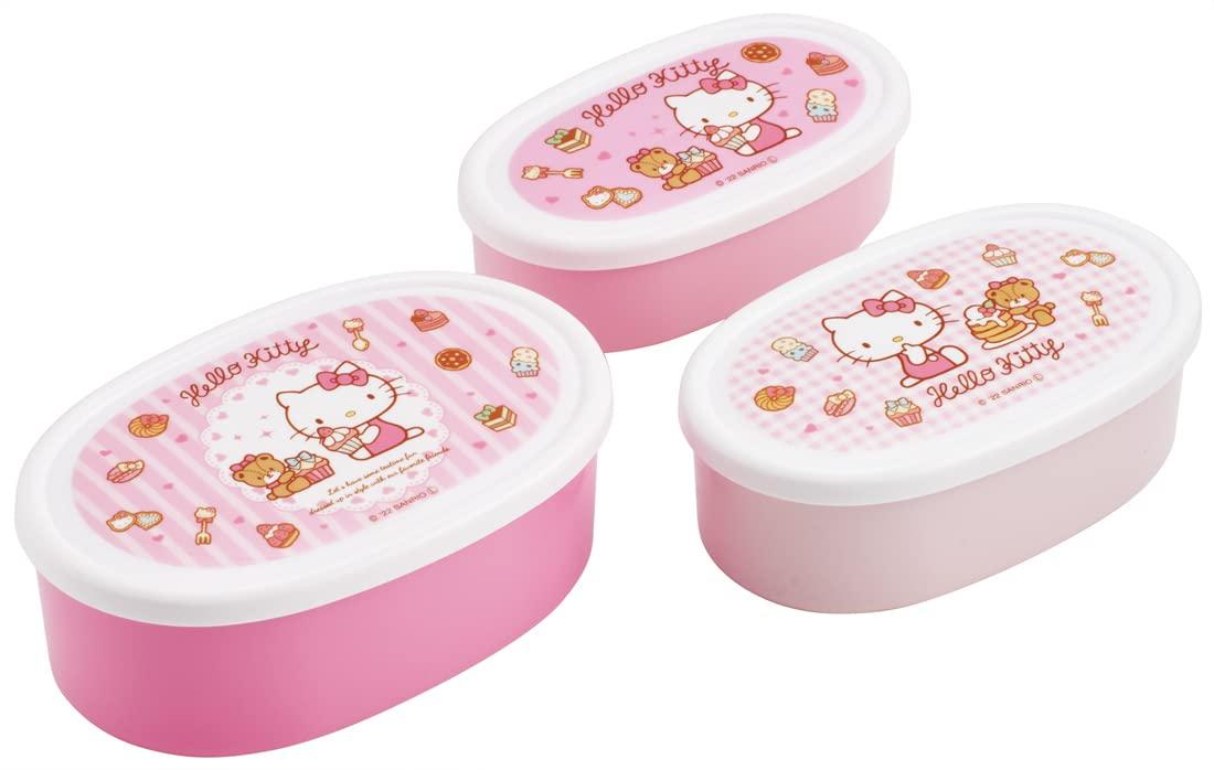 Skater Bento Box Hello Kitty Sweets Sanrio 860 мл Набор из 3 герметичных контейнеров для хранения Контейнер для девочек Сделано в Японии SRS3SAG-A
Skater Bento Box Hello Kitty Sweets Sanrio 860 мл Набор из 3 герметичных контейнеров для хранения Контейнер для девочек Сделано в Японии SRS3SAG-A