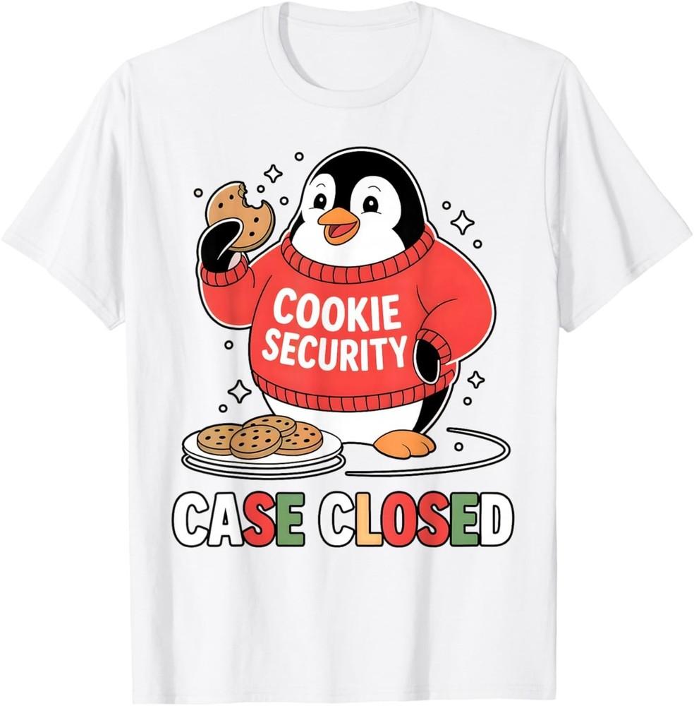 Cookie Security Case Closed Funny Christmas Penguin T-Shirt 4XL
Cookie Security Case Closed Funny Christmas Penguin T-Shirt 4XL