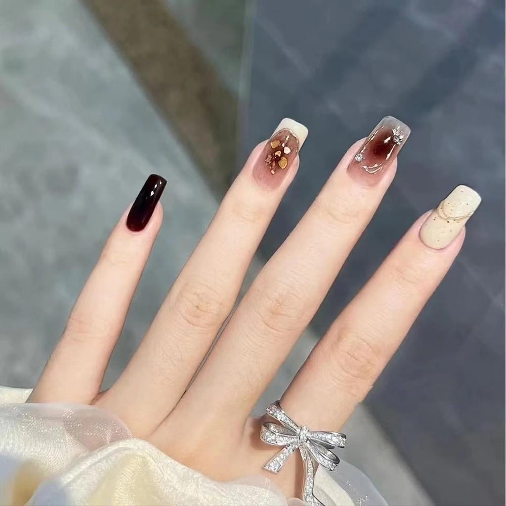 Handmade Art Nail With White Eggshell Style Outline Nails And Decorations Finger L
Handmade Art Nail With White Eggshell Style Outline Nails And Decorations Finger L