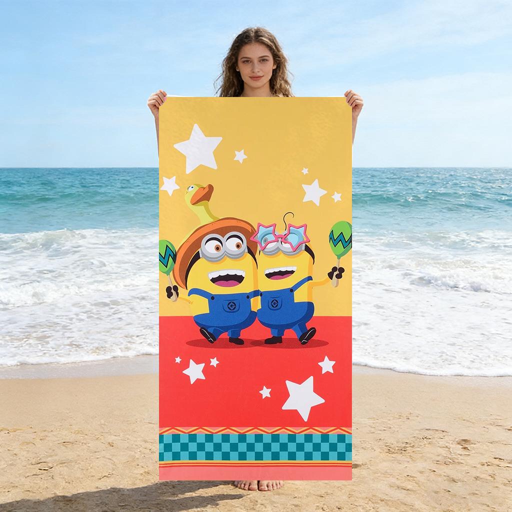 Big-eyed Cute Creature Beach Towel Star Printed Design Quick-drying Suitable for Beach Vacation Pool Gym Cute Gift for Friends W40*H60(CM)
Big-eyed Cute Creature Beach Towel Star Printed Design Quick-drying Suitable for Beach Vacation Pool Gym Cute Gift for Friends W40*H60(CM)