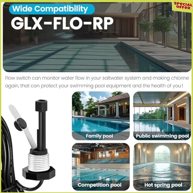 A34R For Hayward Salt Chlorine Generator Pool Flow Switch GLX-FLO Pool Flow Sensor Assembly Kit Pool & Spa Replacement Parts
A34R For Hayward Salt Chlorine Generator Pool Flow Switch GLX-FLO Pool Flow Sensor Assembly Kit Pool & Spa Replacement Parts