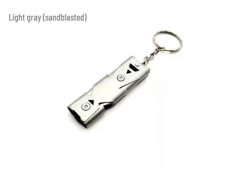 Stainless Steel Double-Tube High-Frequency Lifesaving Whistle for Sports & Outdoor Use
Stainless Steel Double-Tube High-Frequency Lifesaving Whistle for Sports & Outdoor Use