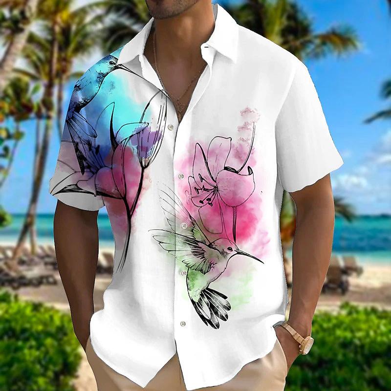New 2025 Summer Shirt Hawaii Short-sleeved Shirt 3D Printed Animal Bird Men s and Women s Beach Travel Casual Oversize Shirt XL
New 2025 Summer Shirt Hawaii Short-sleeved Shirt 3D Printed Animal Bird Men s and Women s Beach Travel Casual Oversize Shirt XL