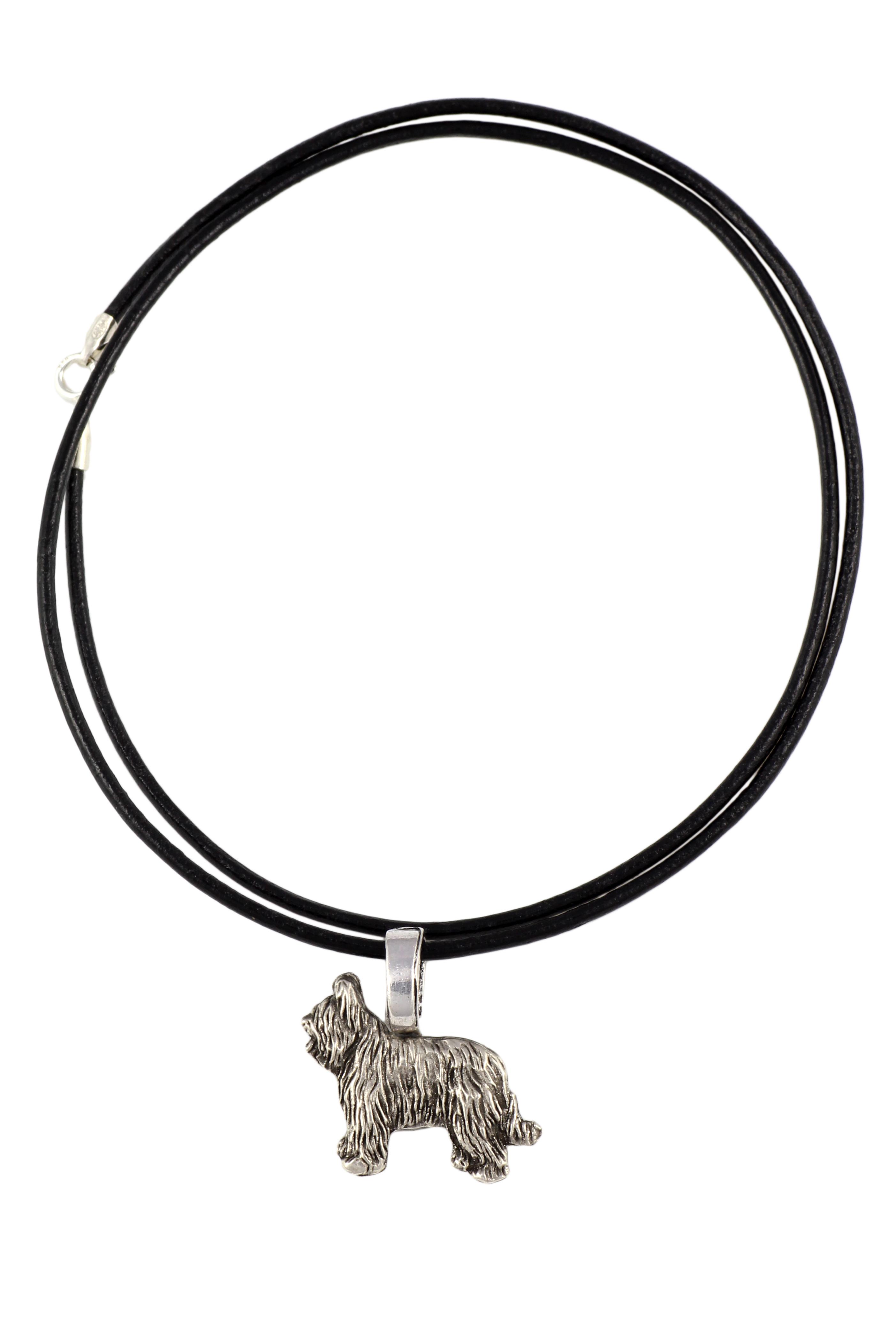 Briard, Berger de Brie II - Dog necklace, silver-plated pendant for the dog lover, subtle jewellery by Art-Dog срібний
Briard, Berger de Brie II - Dog necklace, silver-plated pendant for the dog lover, subtle jewellery by Art-Dog срібний