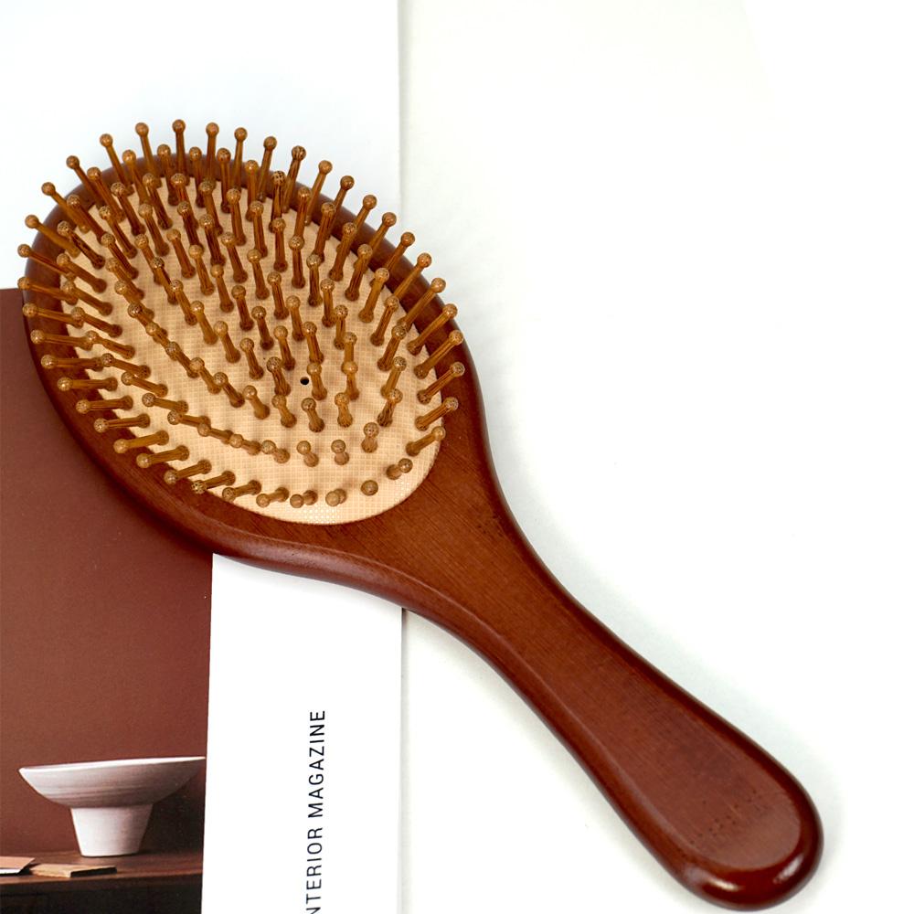 Bamboo Hair Brush - Natural Wooden Anti-Static Comb & Scalp Massager, Air Cushion Design for Detangling (Women/Men)
Bamboo Hair Brush - Natural Wooden Anti-Static Comb & Scalp Massager, Air Cushion Design for Detangling (Women/Men)