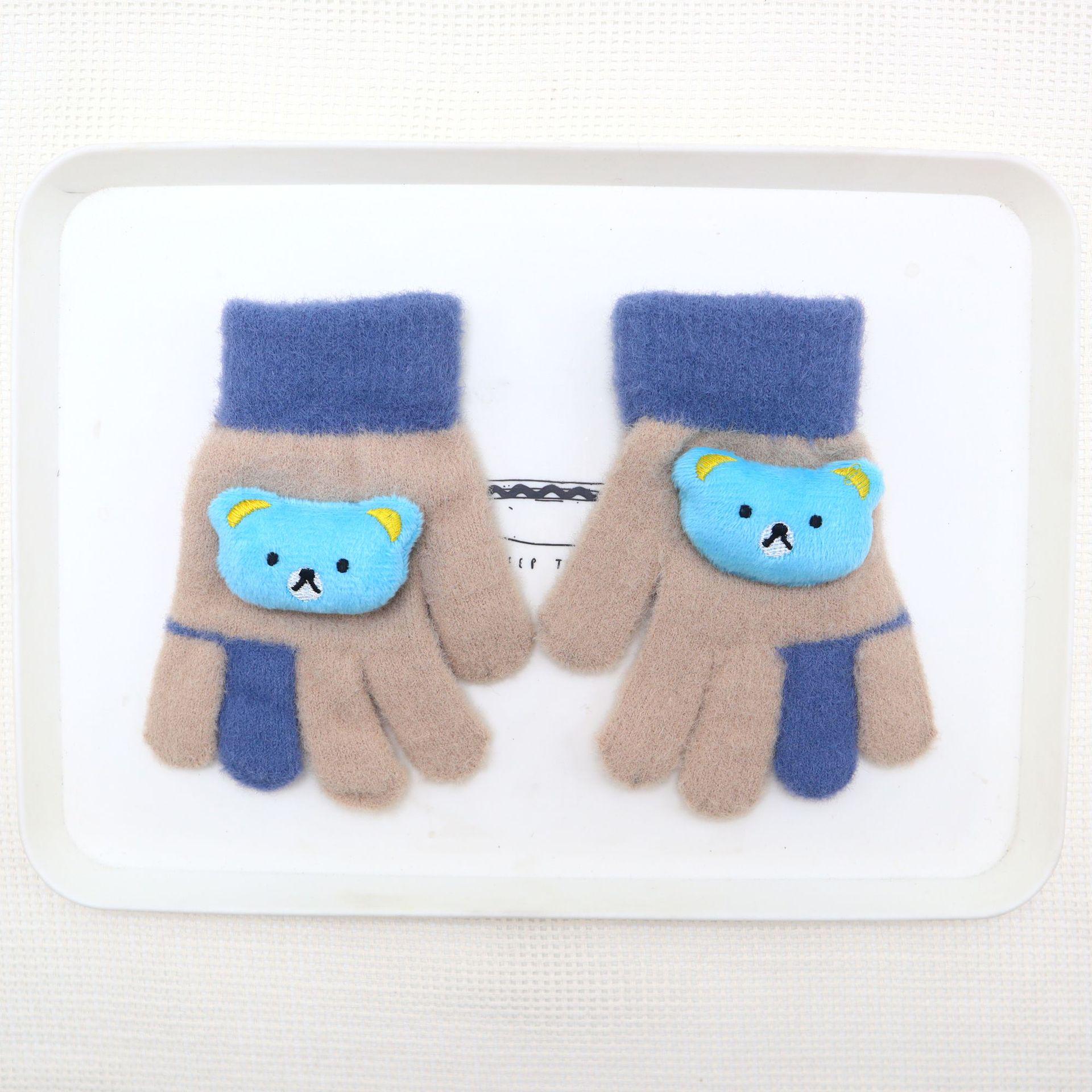 Children s LA BuBu Cartoon Winter Gloves - Five-Finger, Thick, Warm, Ideal for Cycling & Writing, Fits Small & Medium Students 2-5 Years темного кольору хакі
Children s LA BuBu Cartoon Winter Gloves - Five-Finger, Thick, Warm, Ideal for Cycling & Writing, Fits Small & Medium Students 2-5 Years темного кольору хакі