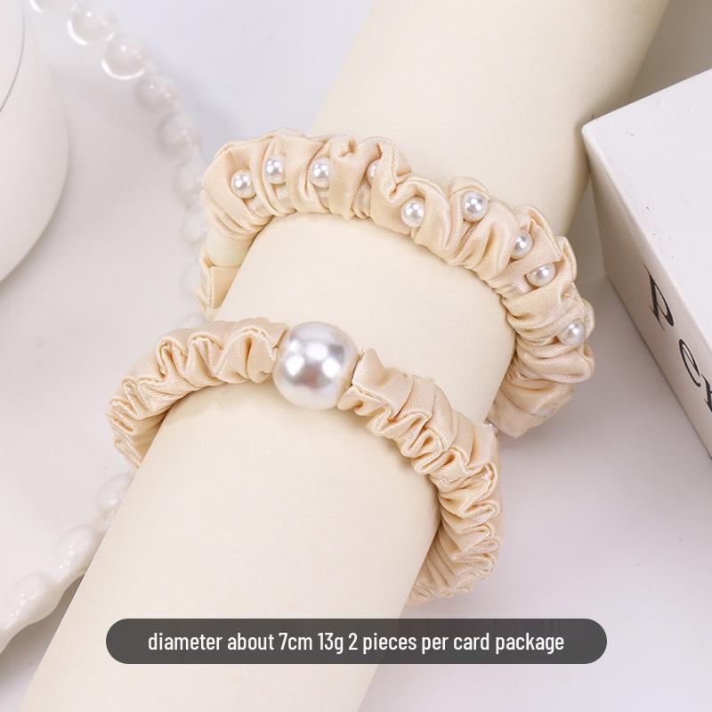 Изысканная резинка для волос с жемчугом: Прочная, высокоэластичная резинка для волос для женских хвостиков
Изысканная резинка для волос с жемчугом: Прочная, высокоэластичная резинка для волос для женских хвостиков