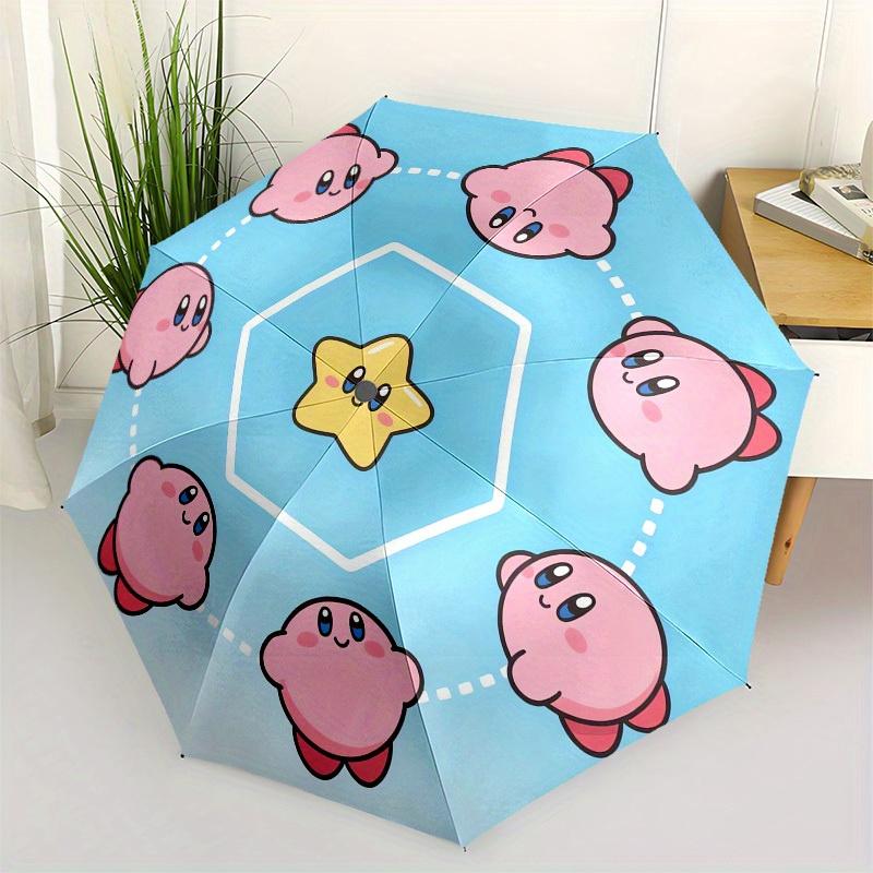 1pc Kawaii Kirby Circle Umbrella with Plastic Handle,Suitable for All Seasons Home Travel Outdoor UmbrellaM1091
1pc Kawaii Kirby Circle Umbrella with Plastic Handle,Suitable for All Seasons Home Travel Outdoor UmbrellaM1091