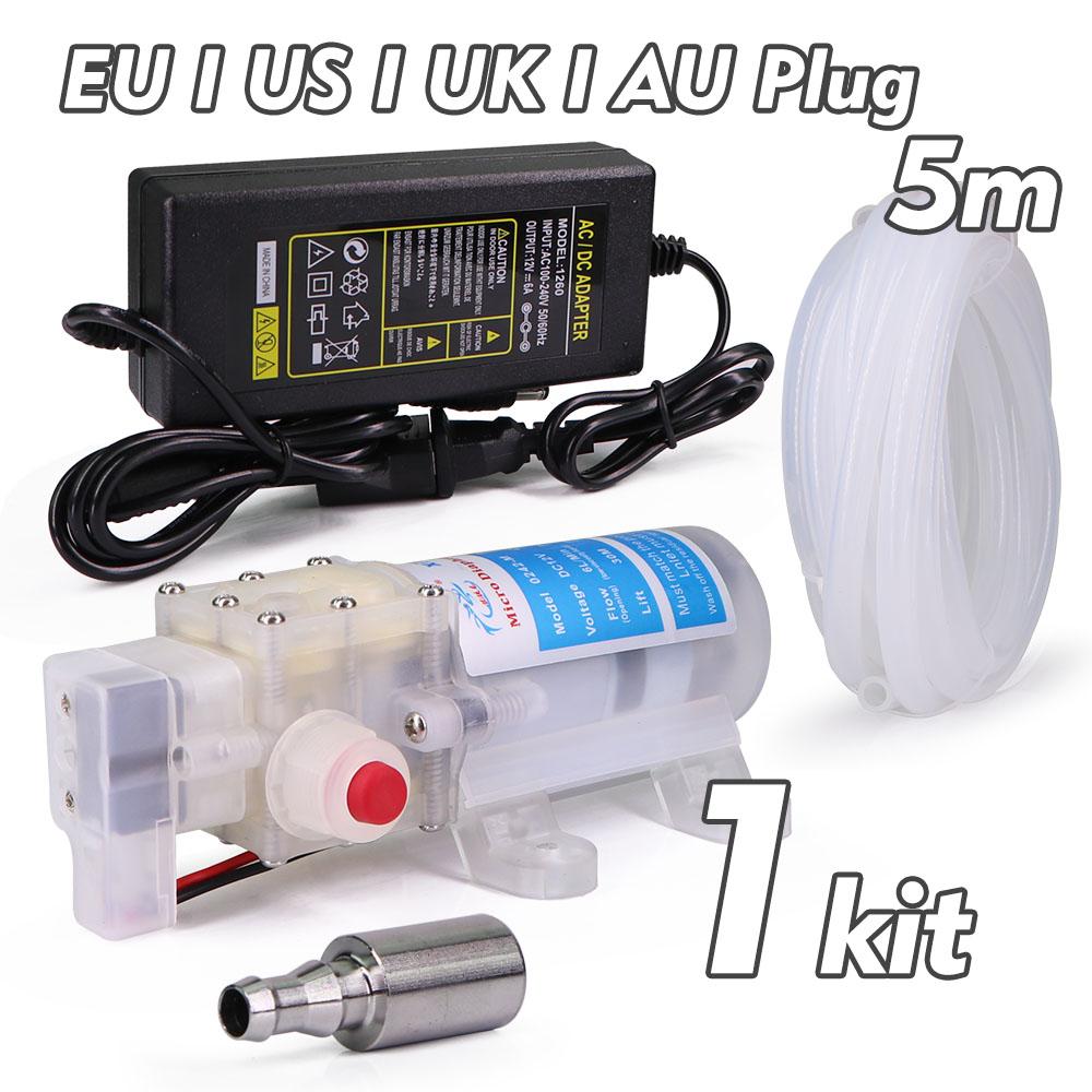 70W Food Grade Diaphragm Water Pump Kit 110-240V Power Supply Hygienic Silicone Hose Self-priming Pump w/ Switch for AU
70W Food Grade Diaphragm Water Pump Kit 110-240V Power Supply Hygienic Silicone Hose Self-priming Pump w/ Switch for AU