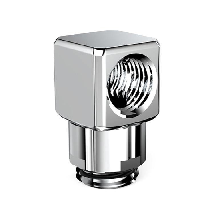 G1/4 360 Degree Male to Female Rotary Rotatable Adapter Fitting PC Water Cooling Elbow Connectors GXZWT-D90 срібний
G1/4 360 Degree Male to Female Rotary Rotatable Adapter Fitting PC Water Cooling Elbow Connectors GXZWT-D90 срібний