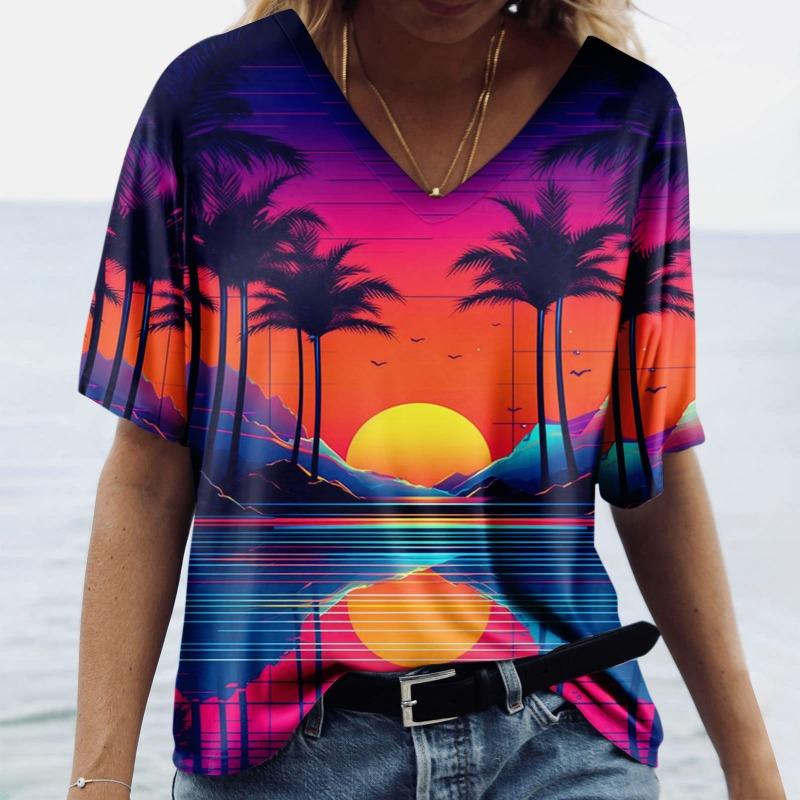 Модная женская повседневная футболка с короткими рукавами в стиле граффити 5XL
Модная женская повседневная футболка с короткими рукавами в стиле граффити 5XL