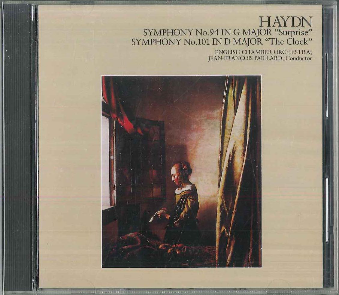 CD JOSEPH HAYDN, JEAN FRANCOIS PAILLAR - Symphony No.94 In G Major Surprise FDCA804 ERATO 1985 Japan Classical Used
CD JOSEPH HAYDN, JEAN FRANCOIS PAILLAR - Symphony No.94 In G Major Surprise FDCA804 ERATO 1985 Japan Classical Used