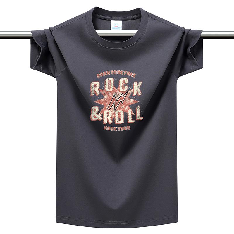 Plus Size Heavyweight Cotton Men s T-shirt Rock Roll Print Multi-color Breathable Casual Summer Tee 6XL темно-сірий
Plus Size Heavyweight Cotton Men s T-shirt Rock Roll Print Multi-color Breathable Casual Summer Tee 6XL темно-сірий