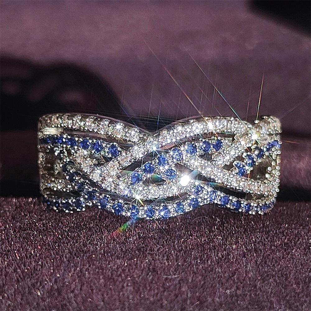 Omeison Women s Two-tone Micro-pave Zircon Ring with Gold Color Retention, r6168 Size 10 синий
Omeison Women s Two-tone Micro-pave Zircon Ring with Gold Color Retention, r6168 Size 10 синий