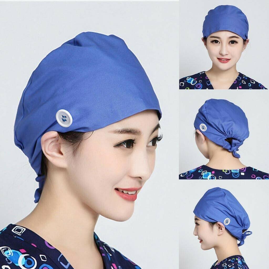 Adjustable Round for Home Cotton Doctor Nurse Caps Pure Colour Surgical Scrub Cap Bouffant Hat
Adjustable Round for Home Cotton Doctor Nurse Caps Pure Colour Surgical Scrub Cap Bouffant Hat