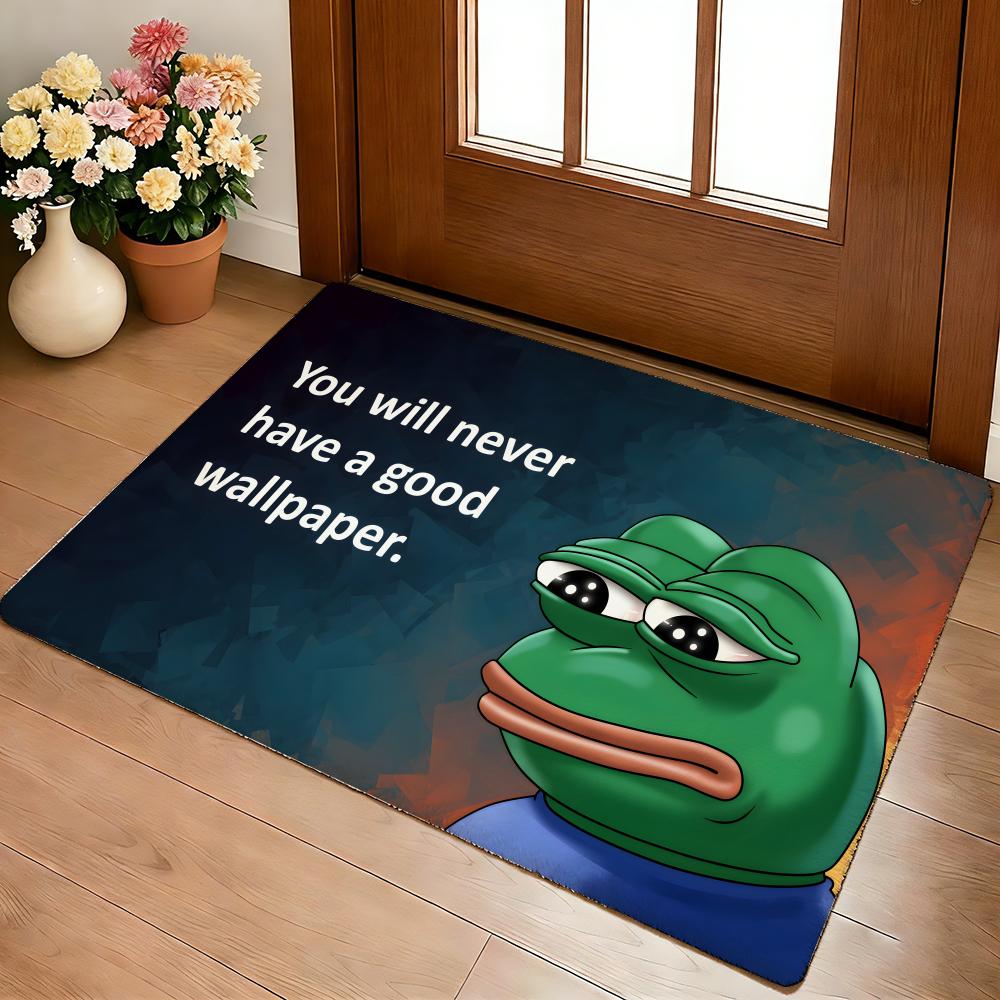 Килимок для підлоги P-Pepe The Frog Затишний Фланелевий М який Товстий Нековзкий Килимок Для Вітальні Спальні Кухні Декор Килими 40x60cm
Килимок для підлоги P-Pepe The Frog Затишний Фланелевий М який Товстий Нековзкий Килимок Для Вітальні Спальні Кухні Декор Килими 40x60cm