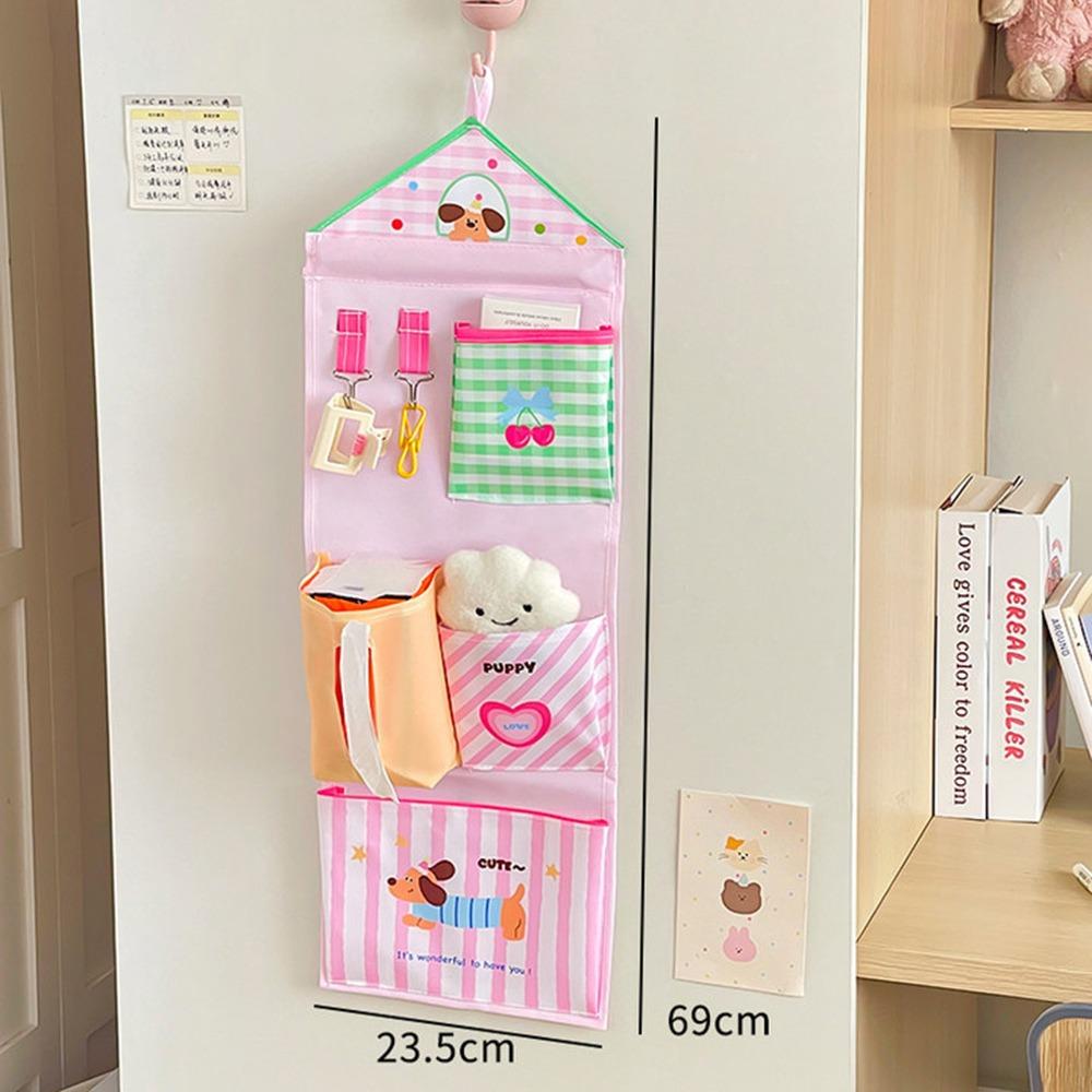 Oxford Cloth Dormitory Storage Hanging Bag Multi-layer Sundries Organizer for Students Pink/S
Oxford Cloth Dormitory Storage Hanging Bag Multi-layer Sundries Organizer for Students Pink/S