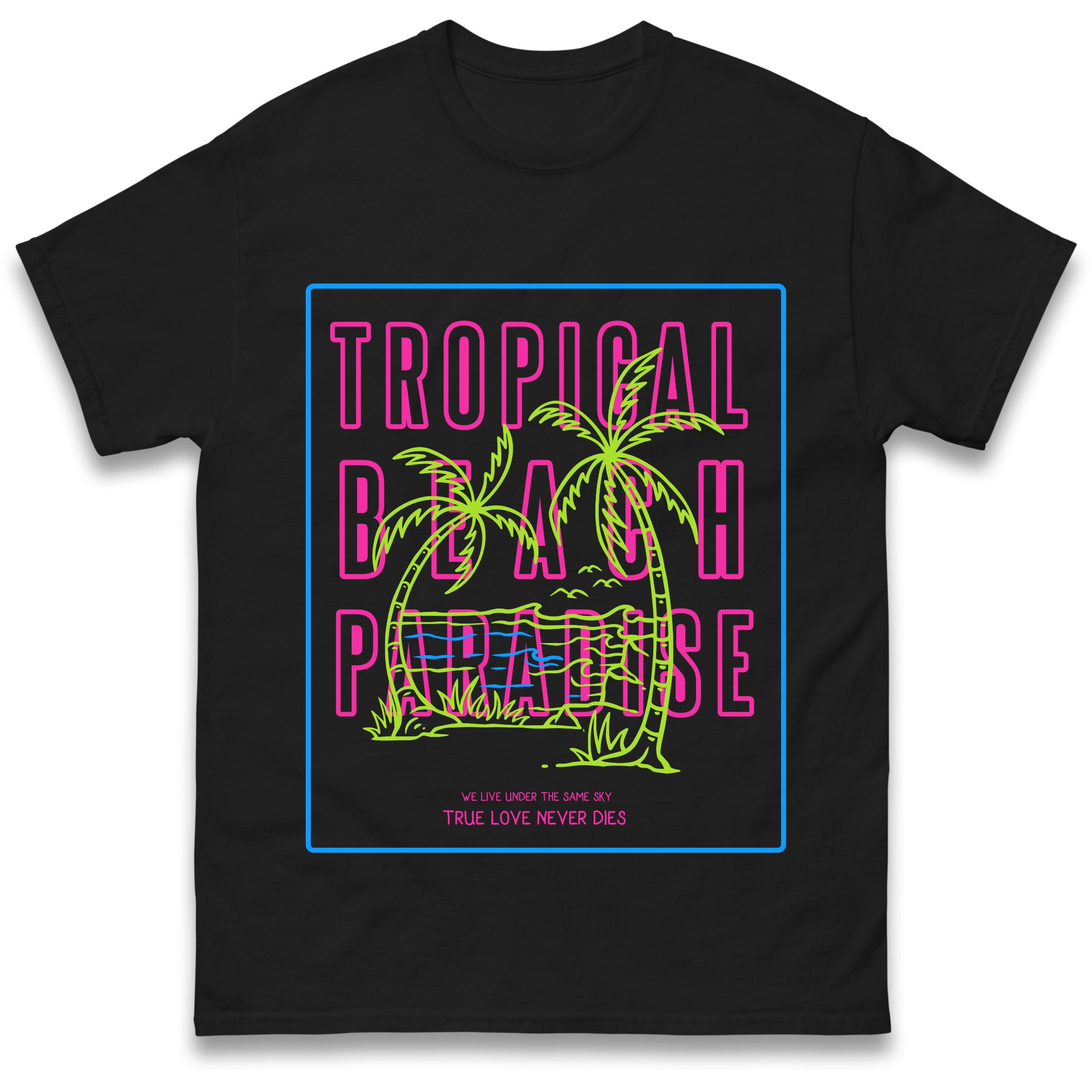 Tropical Beach Paradise T-Shirt Tshirt Mens Womens Tops Unisex Tees 100% Cotton S
Tropical Beach Paradise T-Shirt Tshirt Mens Womens Tops Unisex Tees 100% Cotton S