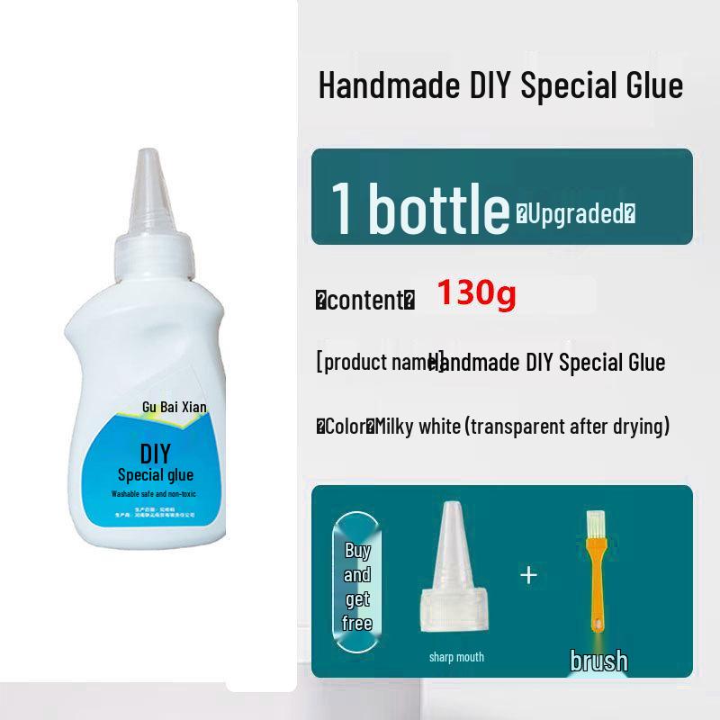High Viscosity Quick-Drying White Glue for DIY Projects, Student Crafts, and Handmade Creations; Water Washable Formula.
High Viscosity Quick-Drying White Glue for DIY Projects, Student Crafts, and Handmade Creations; Water Washable Formula.