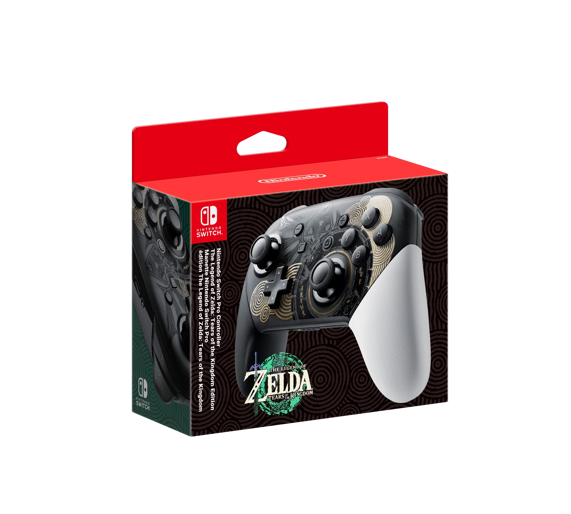 Pro Controller The Legend of Tears of the Kingdom Edition North Switch - Zelda (Import version America) – чорний
Pro Controller The Legend of Tears of the Kingdom Edition North Switch - Zelda (Import version America) – чорний