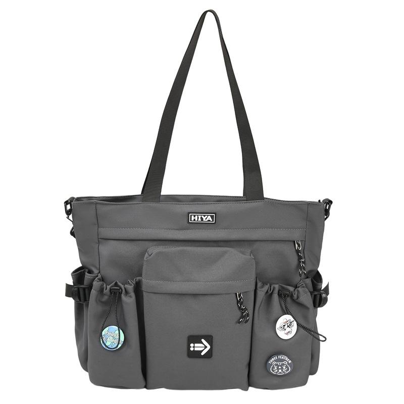 Летняя новая однотонная сумка-тоут для ежедневных поездок, однотонная, повседневная, универсальная, на одно плечо, кроссбоди, двойного назначения серый
Летняя новая однотонная сумка-тоут для ежедневных поездок, однотонная, повседневная, универсальная, на одно плечо, кроссбоди, двойного назначения серый