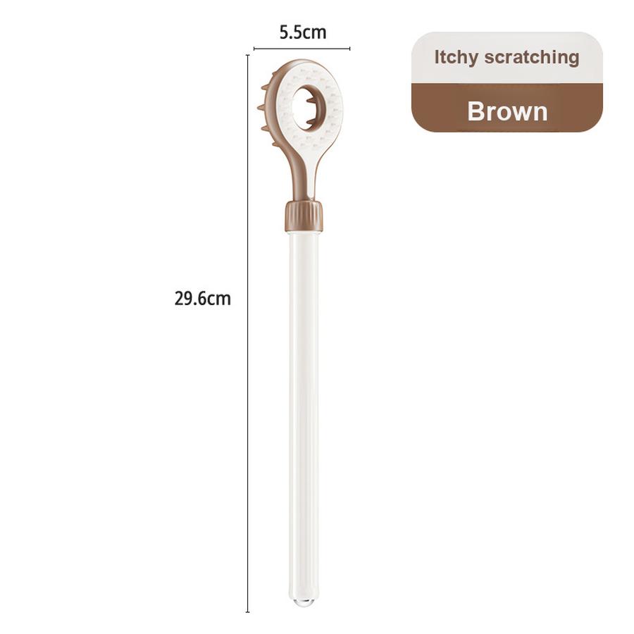 New No Worries Itch Scratch Back Scratcher Extendable Long Handle 46.6*5.5cm коричневий
New No Worries Itch Scratch Back Scratcher Extendable Long Handle 46.6*5.5cm коричневий