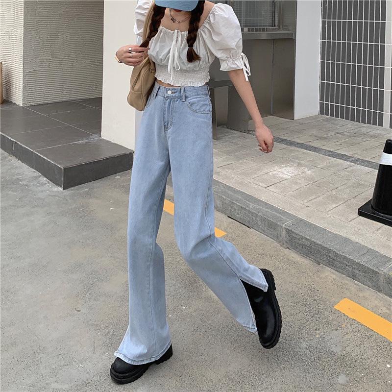 Women s High-Waisted Light Color Straight-Leg Jeans - Spring & Autumn Hong Kong Harajuku Style 3XL
Women s High-Waisted Light Color Straight-Leg Jeans - Spring & Autumn Hong Kong Harajuku Style 3XL