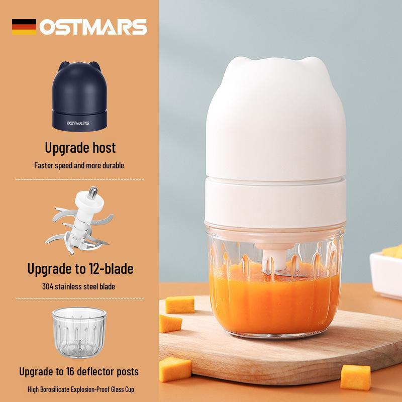 Baby Food Processor & Puree Maker: Multi-Functional Blender with Custom Menu Options. Electric Mini Processor for Household Use. 304 Material, 1 Blade Set
Baby Food Processor & Puree Maker: Multi-Functional Blender with Custom Menu Options. Electric Mini Processor for Household Use. 304 Material, 1 Blade Set