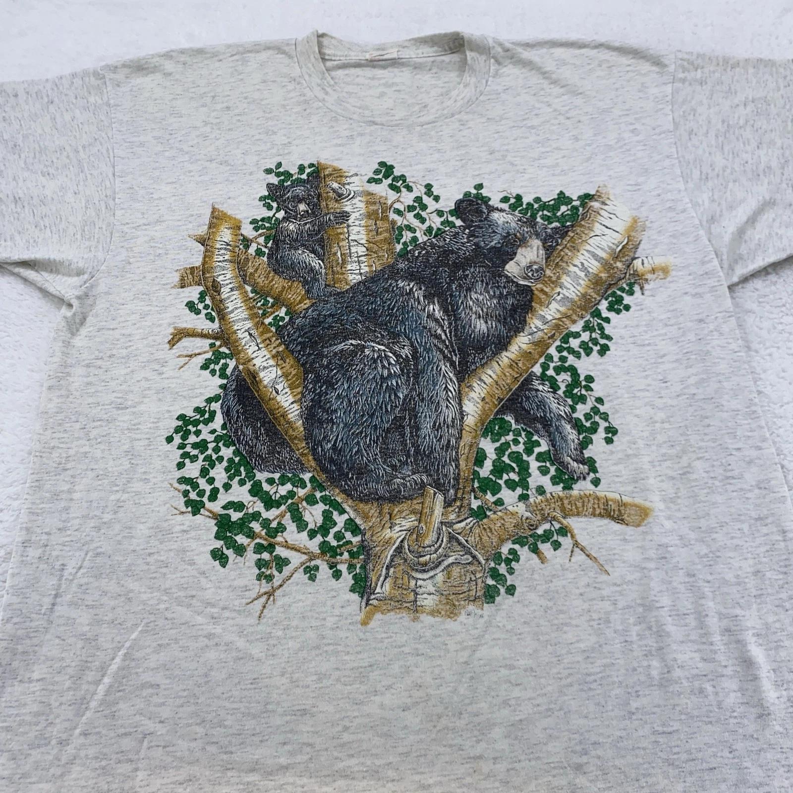 Vintage Twin Cedars Cottages Rice Lake Canada Shirt Mens L/XL Bear Tree 90s Tee 4XL
Vintage Twin Cedars Cottages Rice Lake Canada Shirt Mens L/XL Bear Tree 90s Tee 4XL
