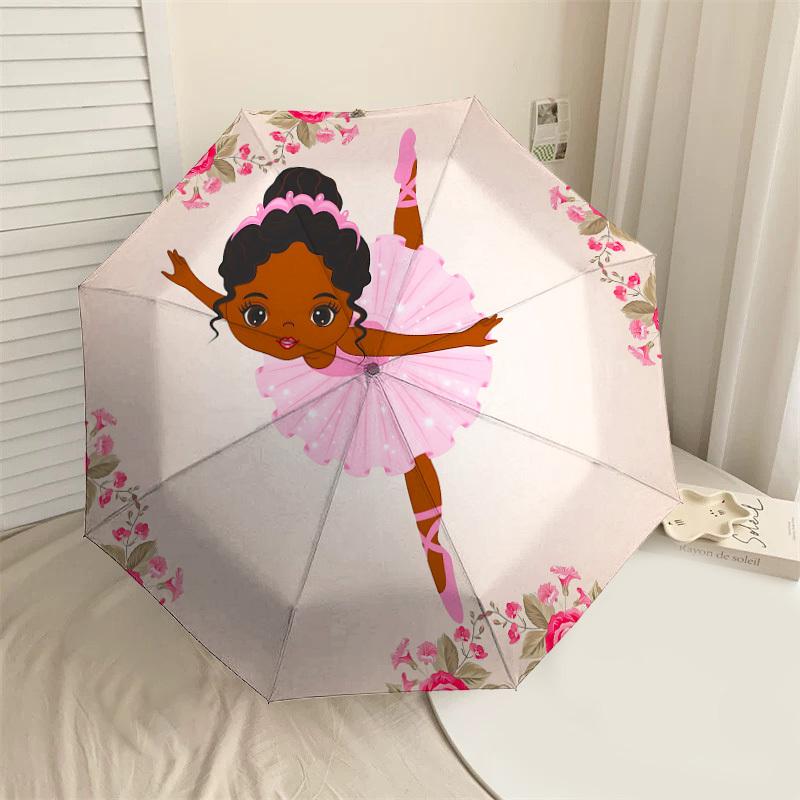 1PC Ballerina Flowers Umbrella-8-Rib Reinforced, Automatic Open, Lightweight & Durable, Cute Fashion Accessory for Outdoor, Beach or Casual Use, Beach
1PC Ballerina Flowers Umbrella-8-Rib Reinforced, Automatic Open, Lightweight & Durable, Cute Fashion Accessory for Outdoor, Beach or Casual Use, Beach